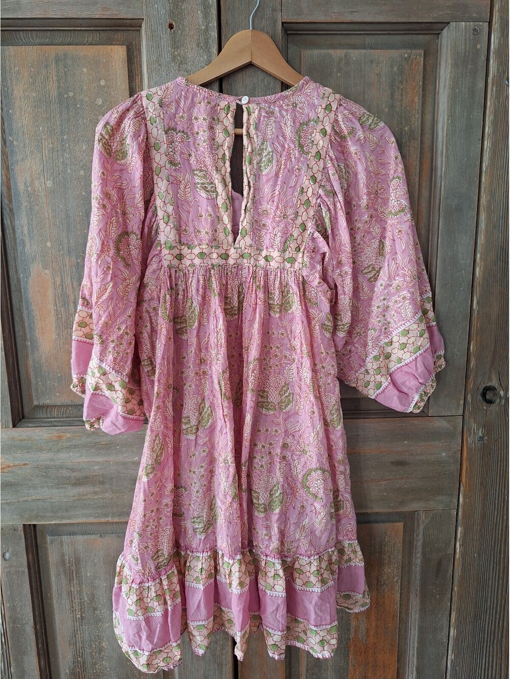 Cleobella boho cotton dress, Small.